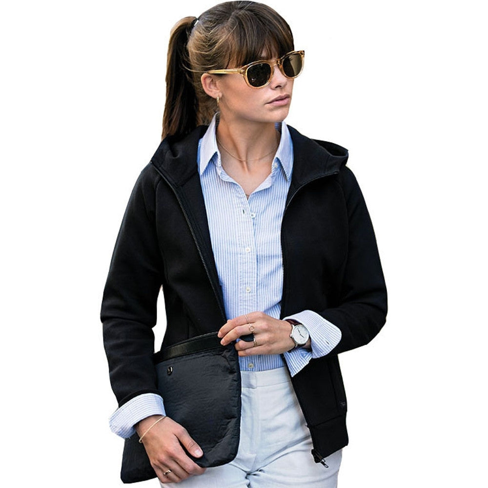 Nimbus Womens Hampton Hooded Ful Zip Casual Sweatshirt