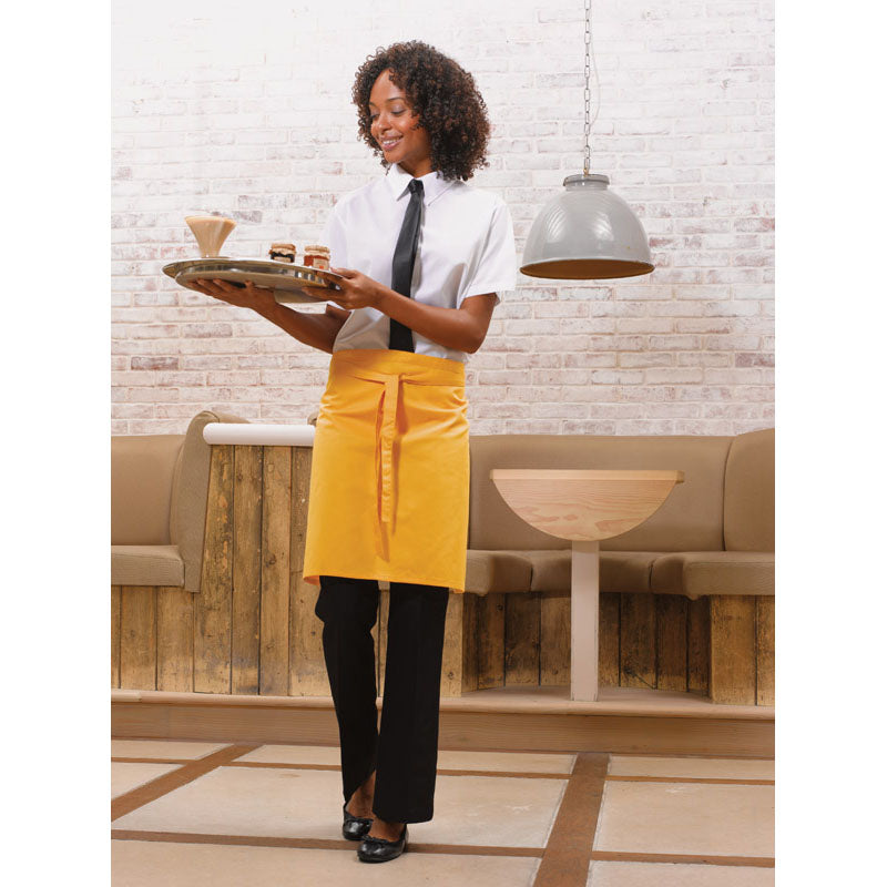 Premier Mens & Womens/Ladies Mid-Length Polycotton Waist Apron