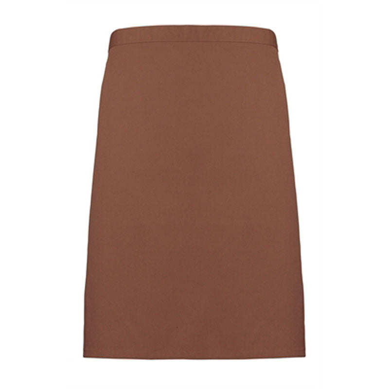 Premier Mens & Womens/Ladies Mid-Length Polycotton Waist Apron