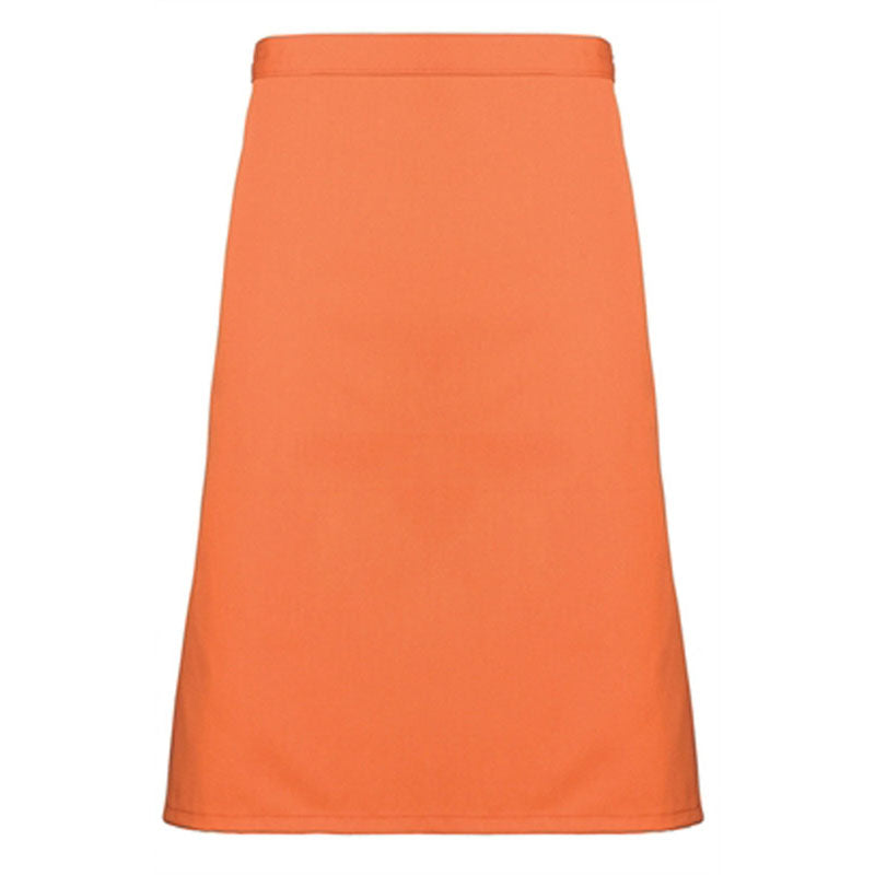 Premier Mens & Womens/Ladies Mid-Length Polycotton Waist Apron