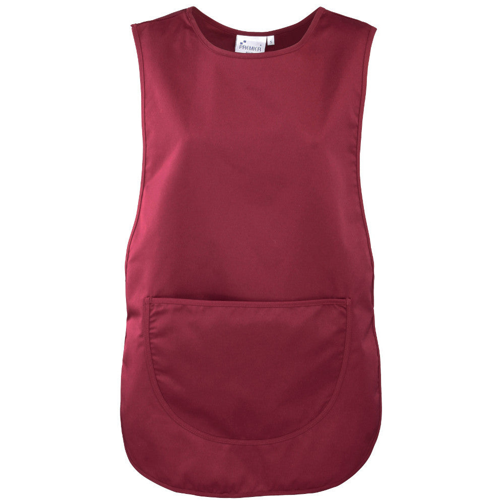 Premier Womens Ladies Polycotton Pocket Workwear Catering Tabard