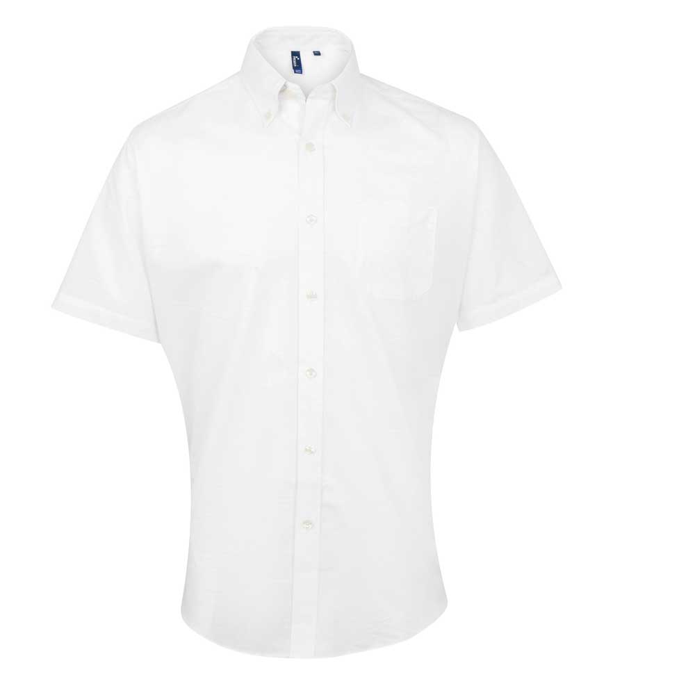 Premier Mens Signature Oxford Short Sleeve Shirt