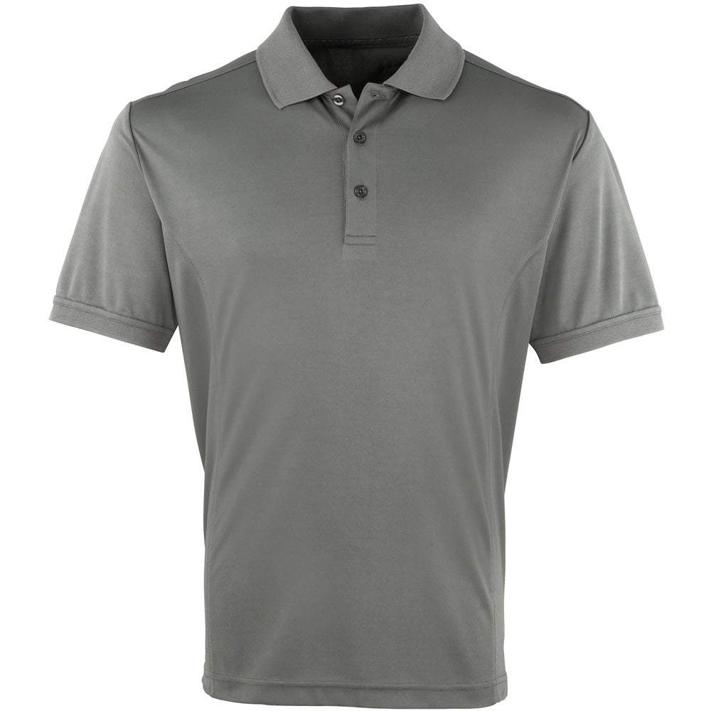 Premier Mens Coolchecker Pique Wicking Quick Dry Workwear Polo Shirt