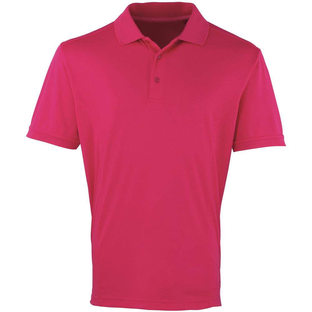 Premier Mens Coolchecker Pique Wicking Quick Dry Workwear Polo Shirt