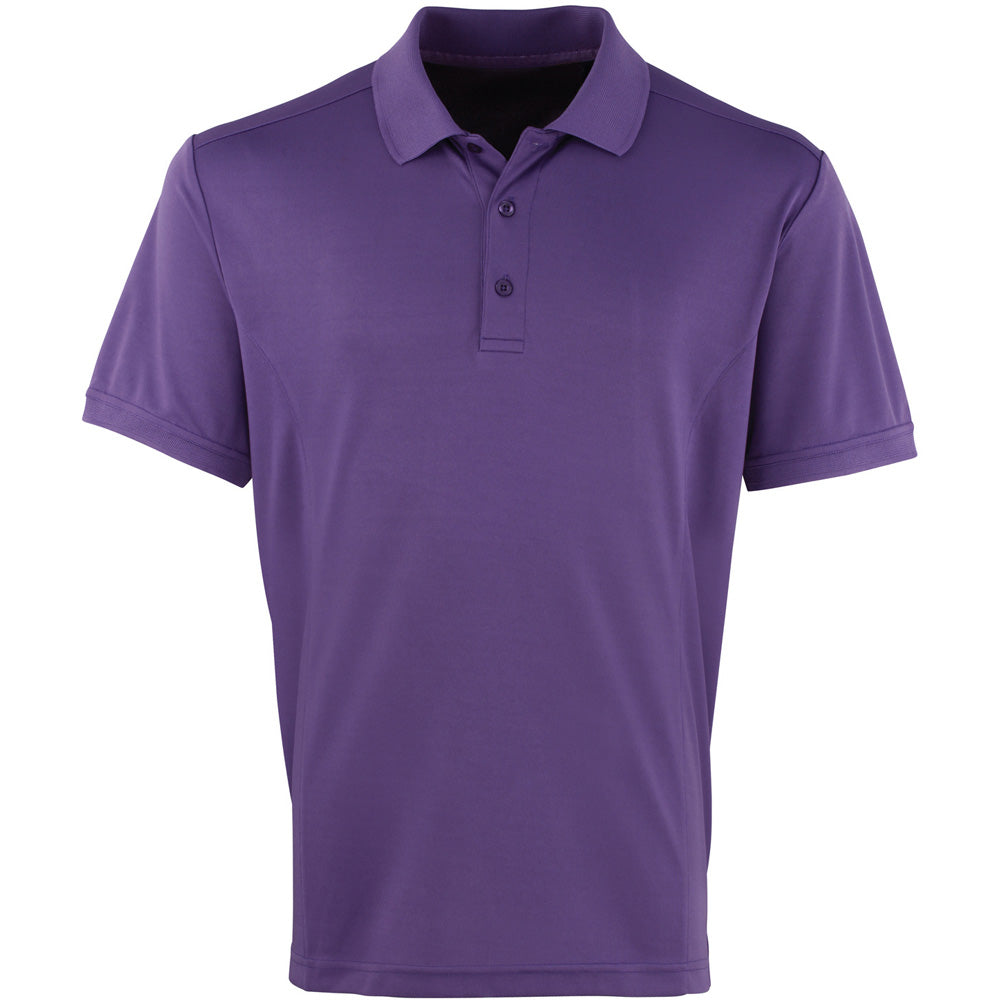 Premier Mens Coolchecker Pique Wicking Quick Dry Workwear Polo Shirt