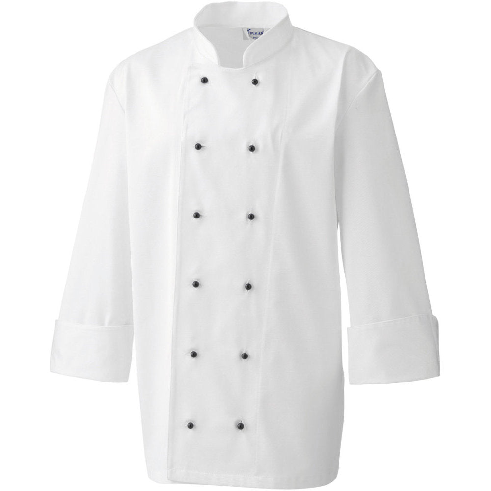 Premier Removable Gourmet Chef Jacket Stud Buttons 12 Pack