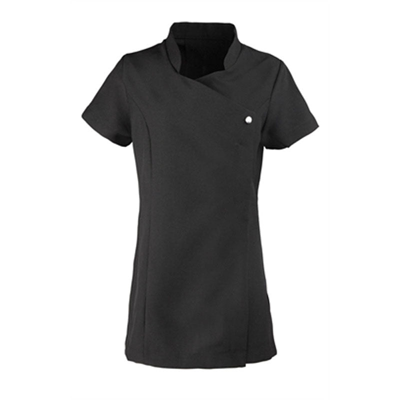 Premier Womens Ladies Blossom Beauty & Spa Mandarin Collar Tunic Top
