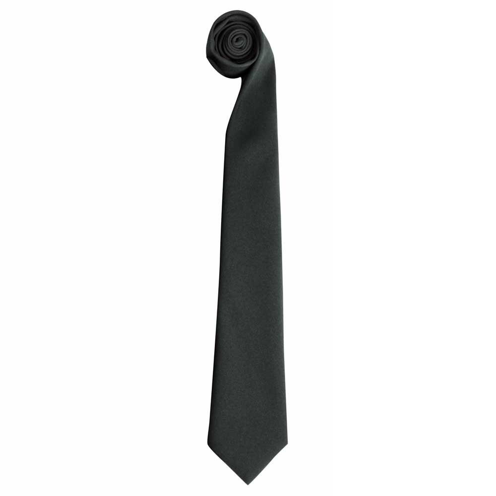Premier Mens Plain Work Tie Corporate Workwear Uniform Necktie