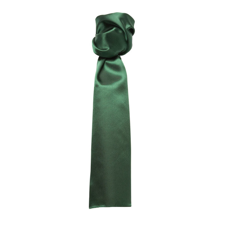 Premier Womens Ladies Plain Satin Feel Corporate Uniform Scarf