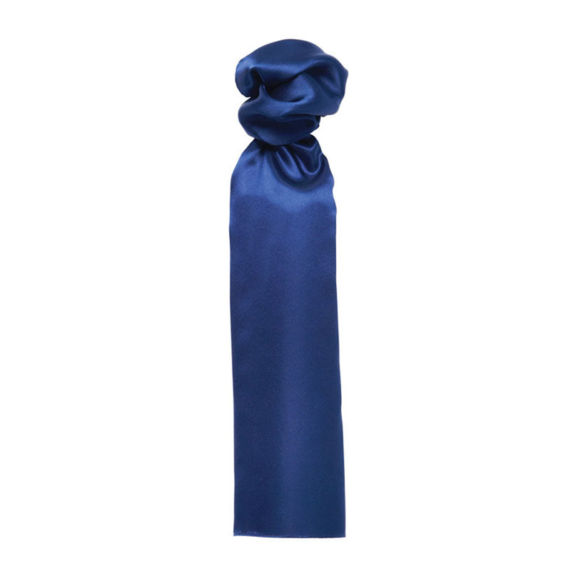 Premier Womens Ladies Plain Satin Feel Corporate Uniform Scarf