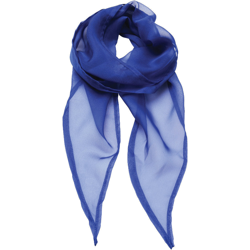 Premier Womens Ladies Chiffon Lightweight Business Corporate Scarf
