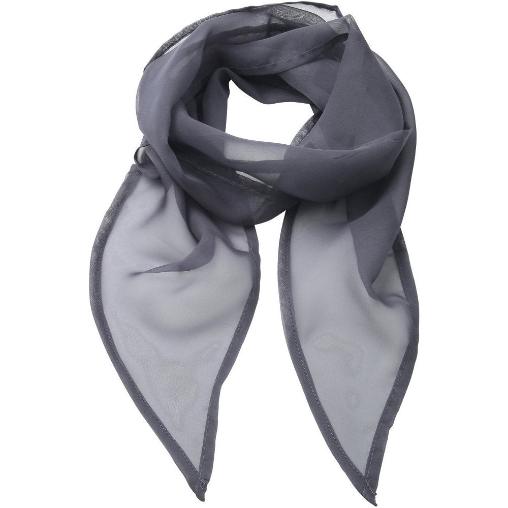 Premier Womens Ladies Chiffon Lightweight Business Corporate Scarf