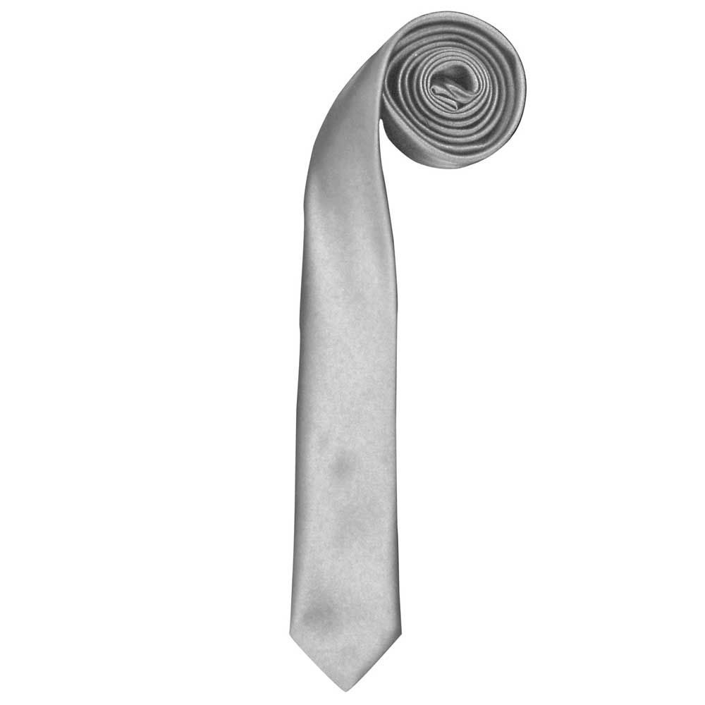 Premier Mens Slim Tie Thin Full Length Corporate Uniform Necktie