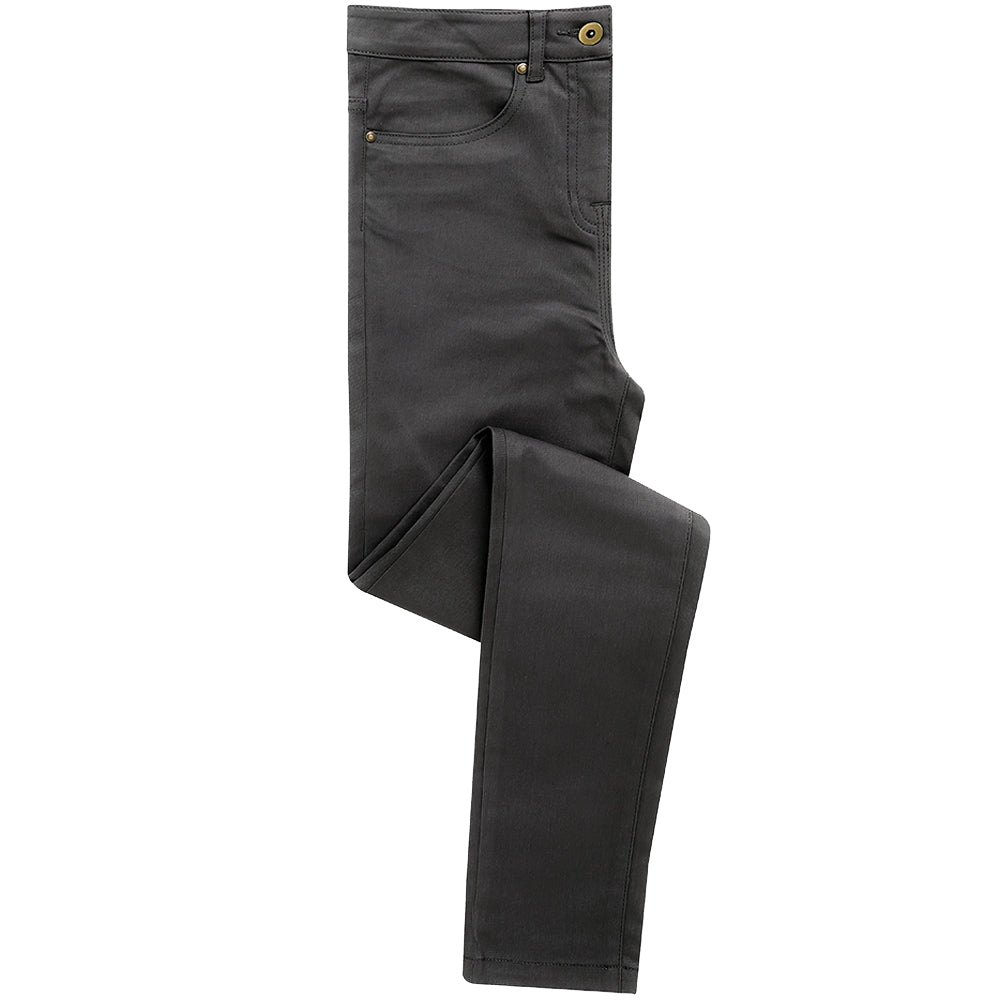 Premier Womens Performance Chino Style Polyester Work Jeans