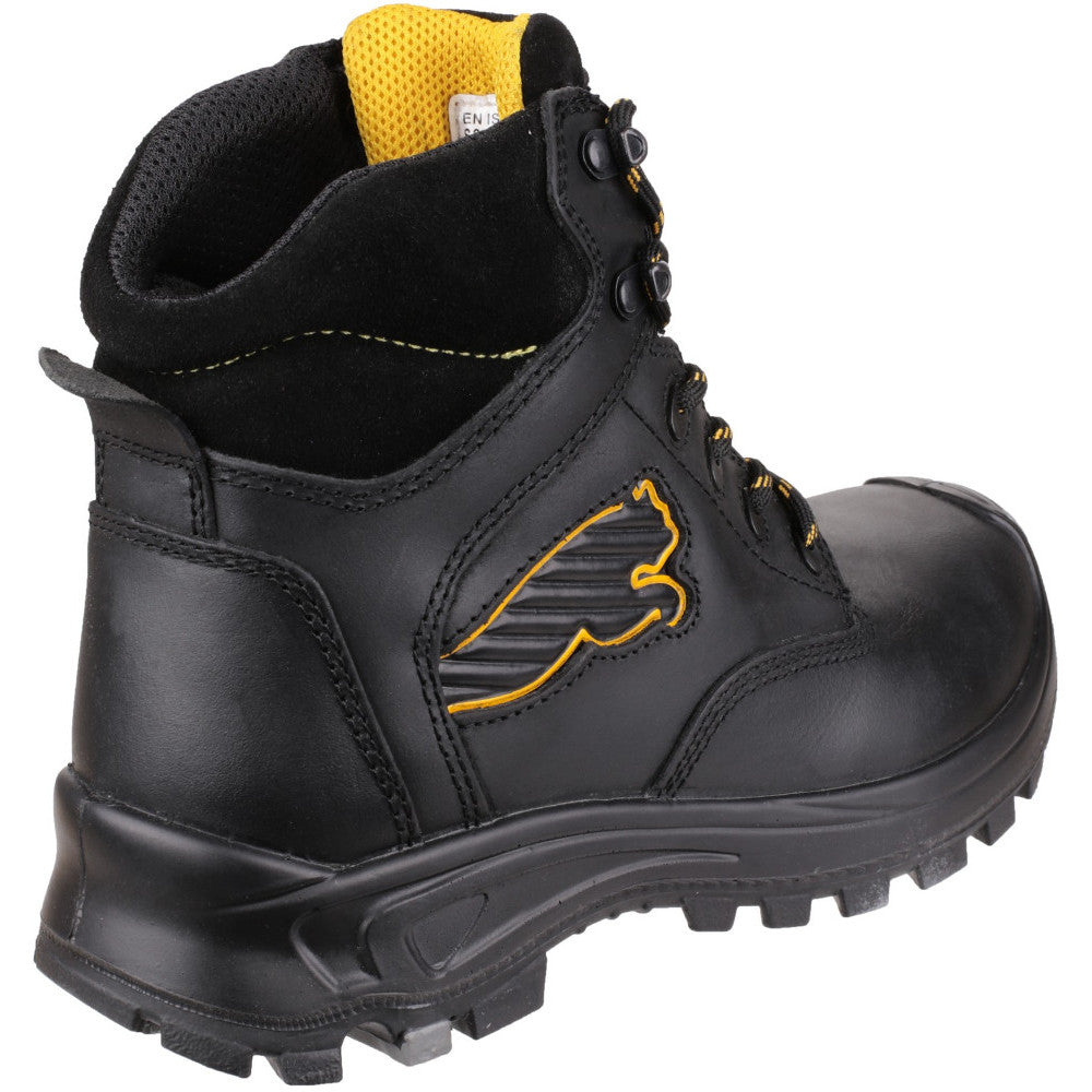 Puma Safety Footwear Mens Borneo Mid Leather S3 HRO SRC Safety Boots