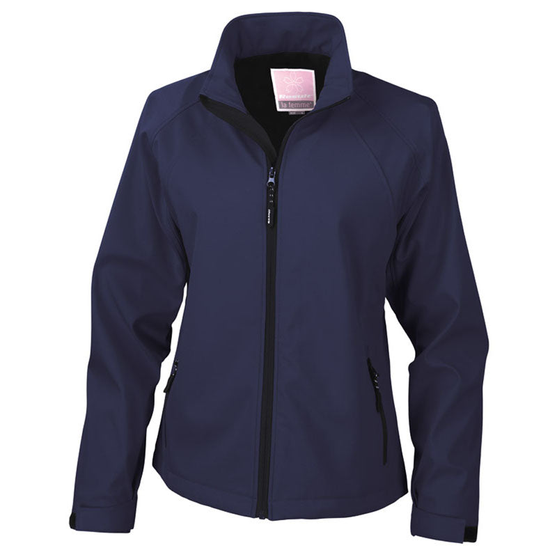 Result Ladies Womens La Femme 2 Base Layer Softshell Coat Coat