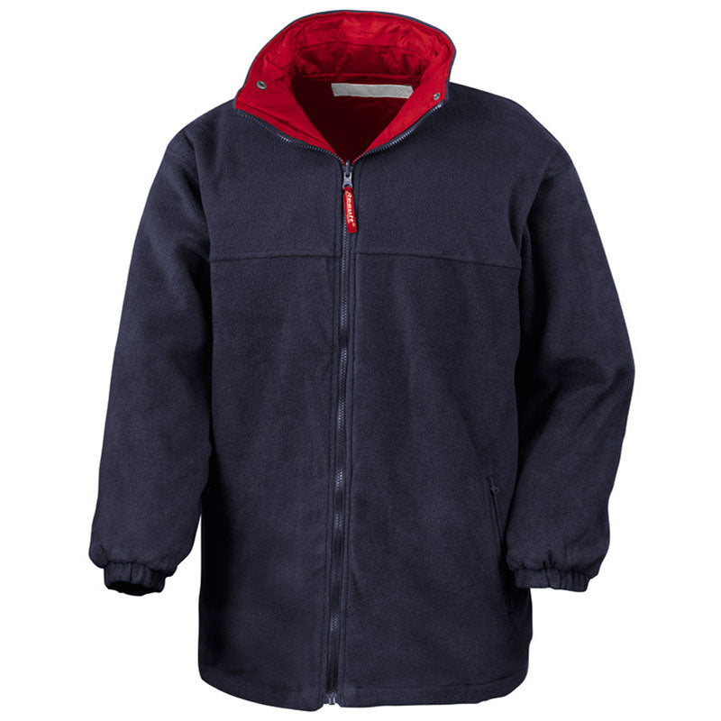 Result Mens Reversible Stormproof Waterproof Coat Fleece Jacket