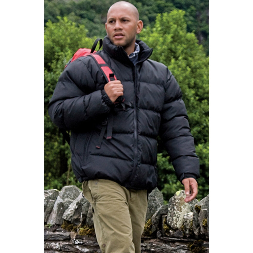 Result Mens Holkham Down Feel Puffer Puffa Coat Jacket