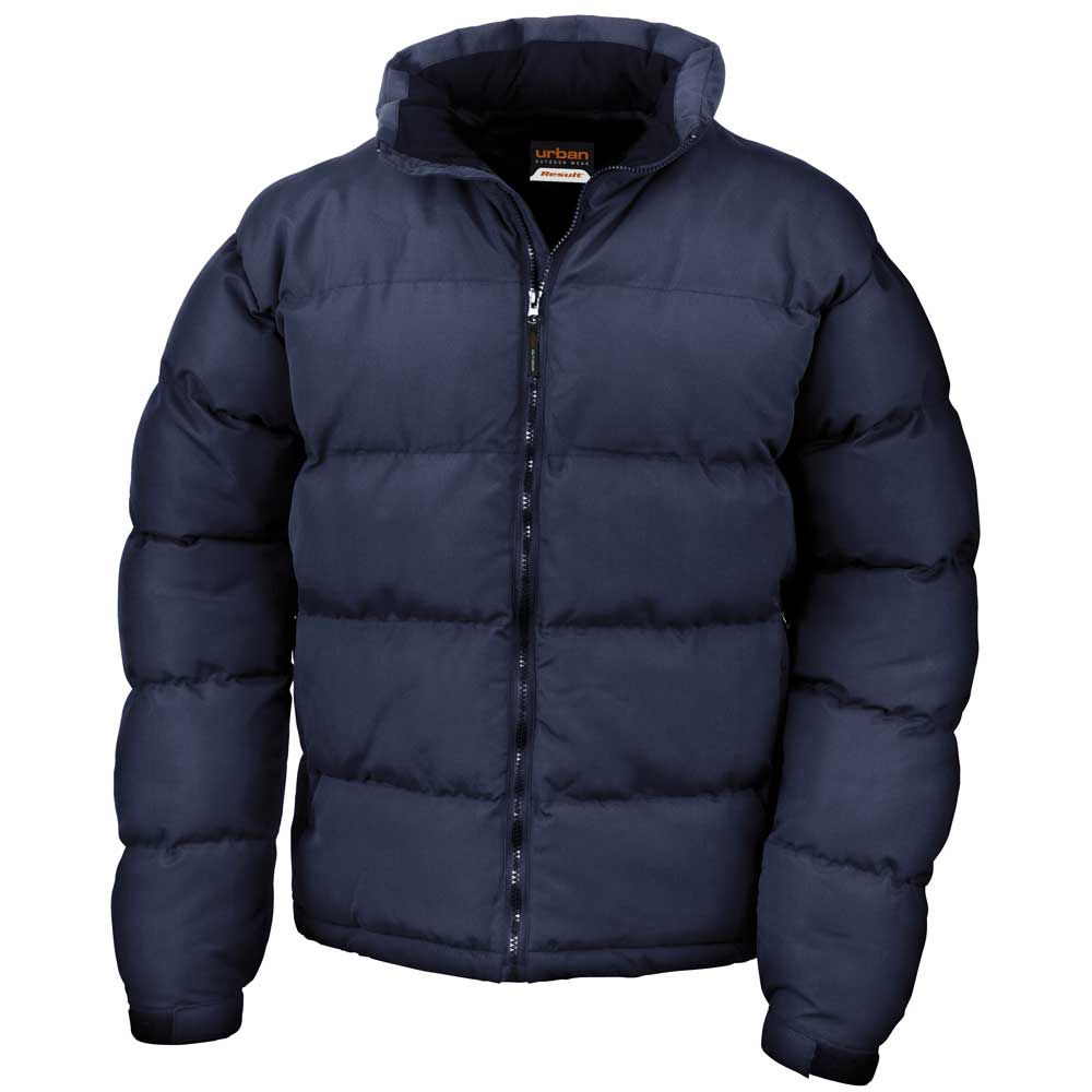 Result Mens Holkham Down Feel Puffer Puffa Coat Jacket
