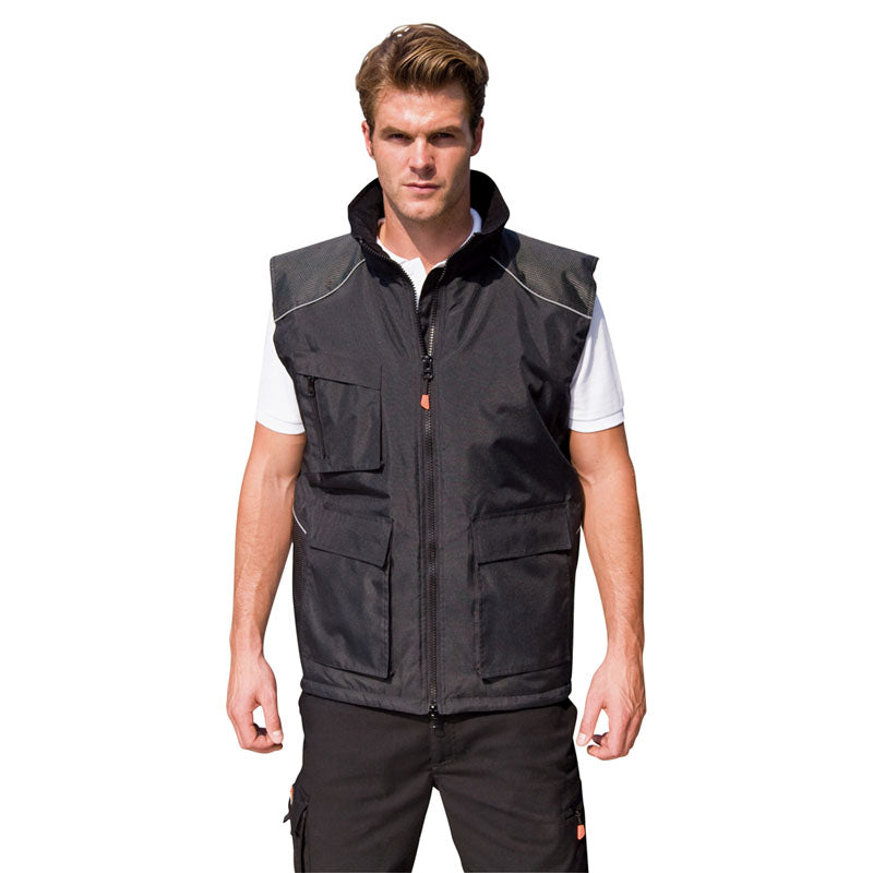 Result Work-Guard Mens Work-Guard Vostex Bodywarmer
