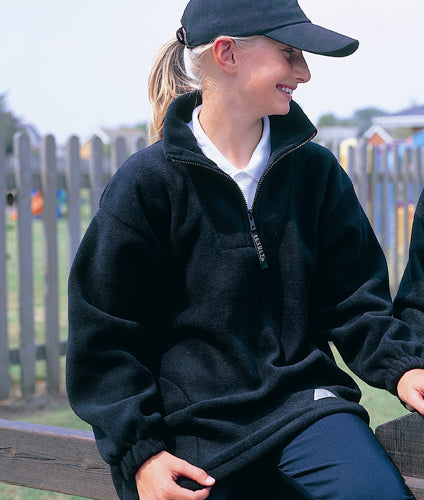 Result Childrens Kids Boys and Girls Quarter Zip Fleece Jackets