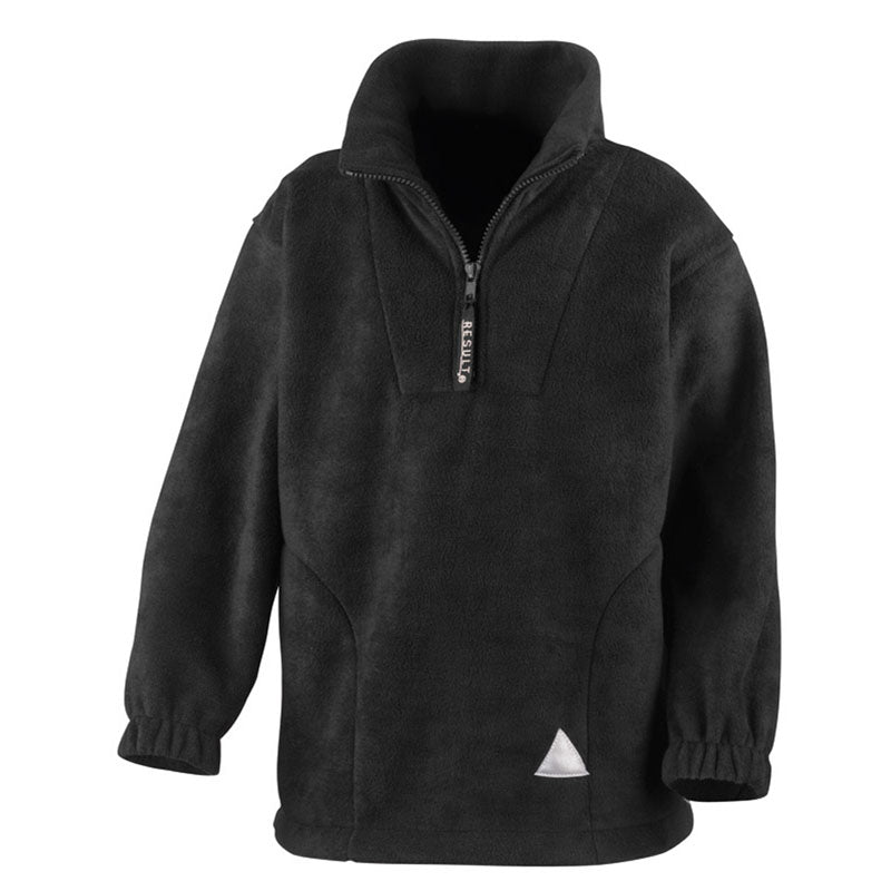 Result Childrens Kids Boys and Girls Quarter Zip Fleece Jackets