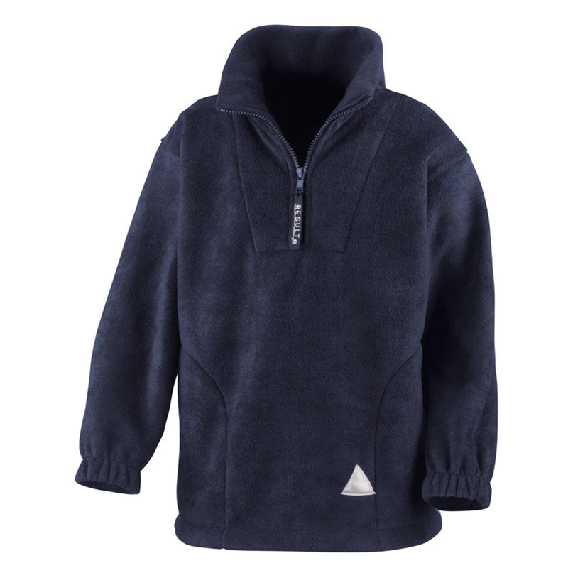 Result Childrens Kids Boys and Girls Quarter Zip Fleece Jackets