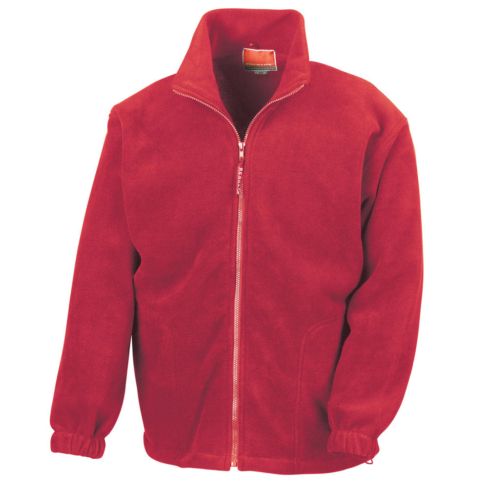 Result Mens Full Zip Active Full Zip Anti Pilling Fleece Jackets