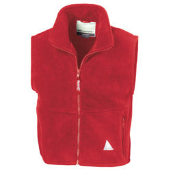 Result Childrens Kids Boys and Girls Fleece Jackets Bodywarmer Gilet