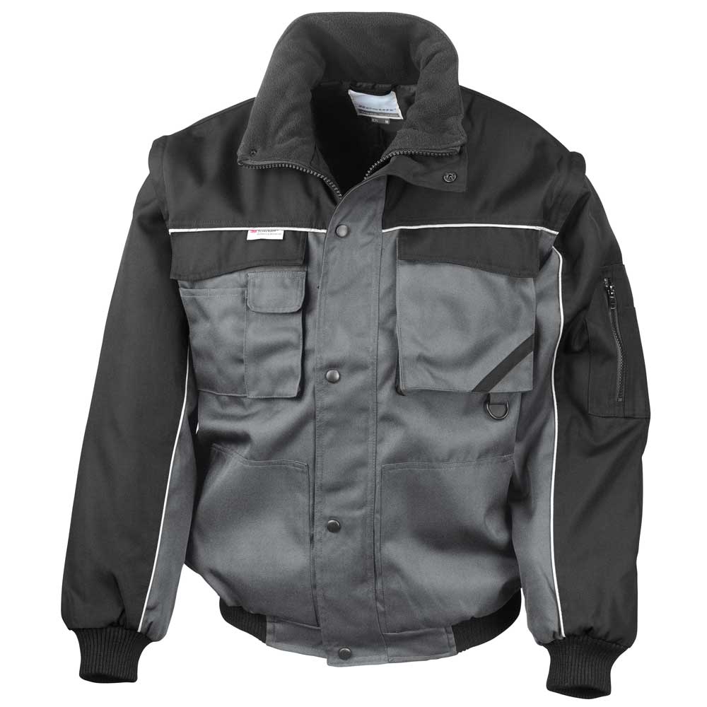 Result Heavy Duty Zip Sleeve Pilot Windproof Jacket