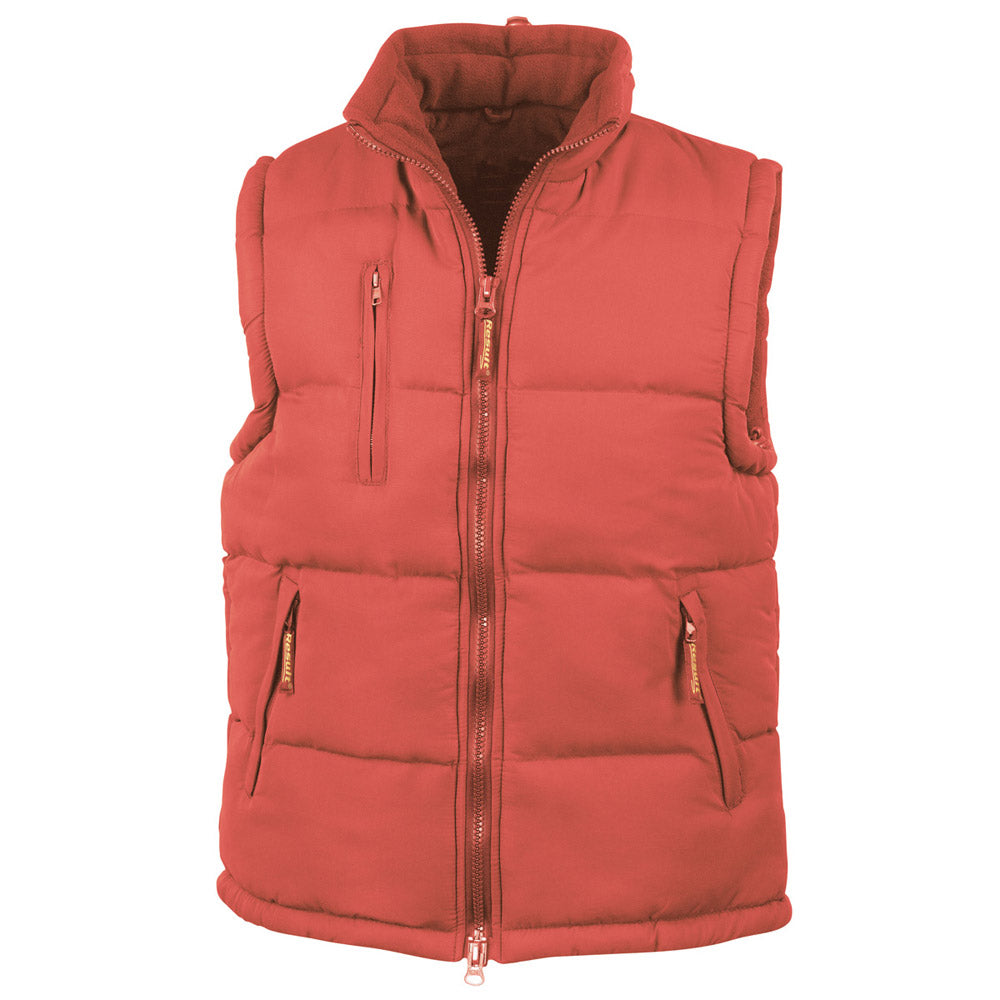 Result Womens Hooded Micro Quilted Bodywarmer Gilet
