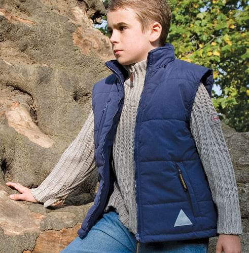Result Junior Childrens Boys and Girls Hooded Windproof Bodywarmer Gilet