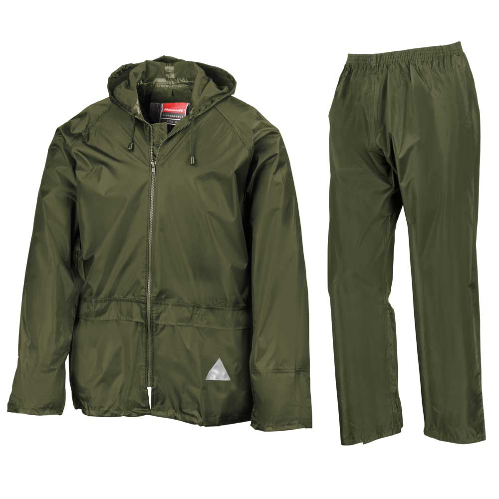 Result Weather-Guard heavy Waterproof and Windproof Jacket Trousers Suit
