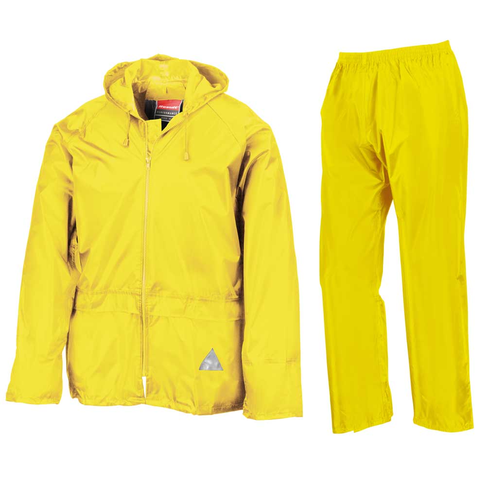 Result Weather-Guard heavy Waterproof and Windproof Jacket Trousers Suit