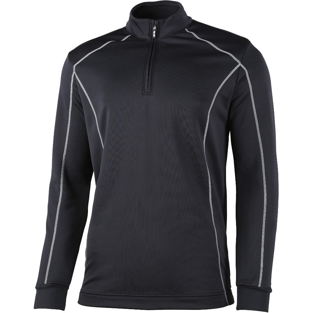 Rhino Mens Seville Â¼ Zip Breathable Mid Layer Running Top