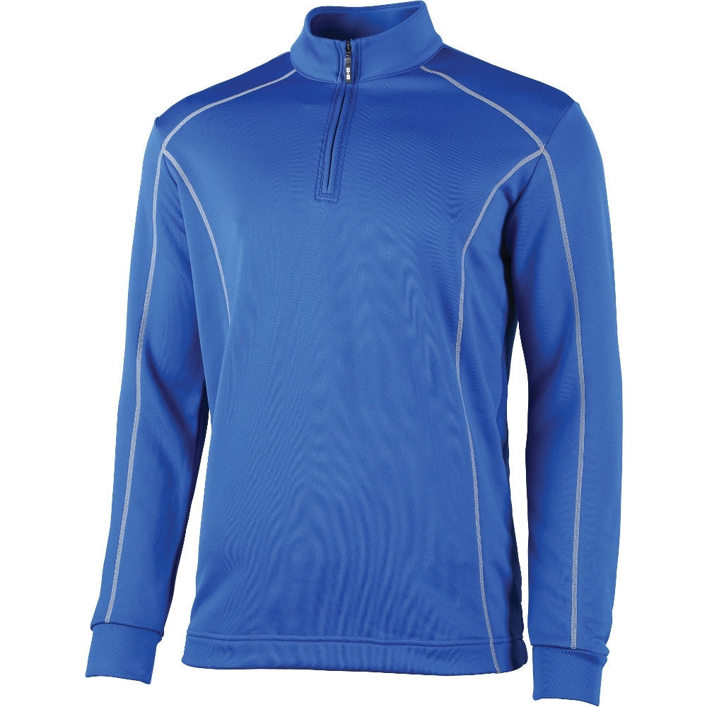 Rhino Mens Seville Â¼ Zip Breathable Mid Layer Running Top