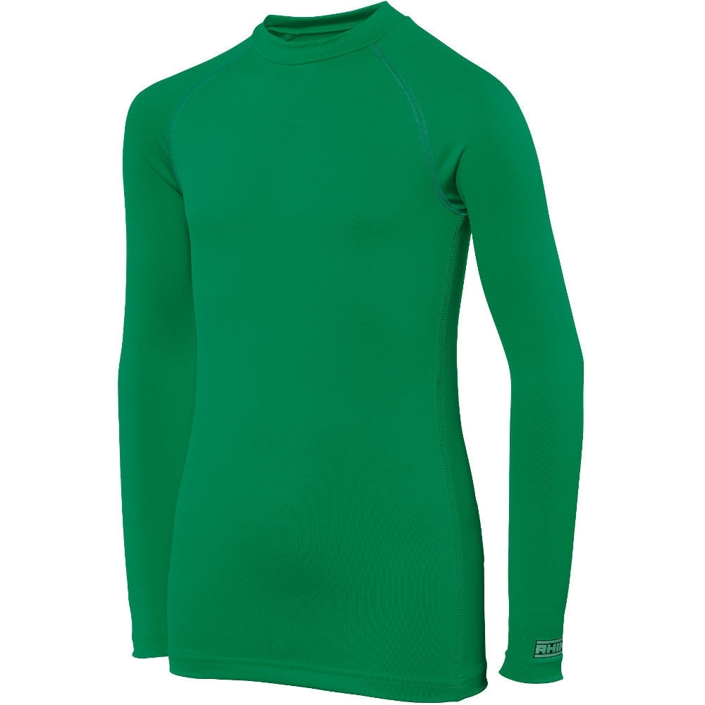 Rhino Boys Long Sleeve Quick Drying Turtleneck Baselayer Top