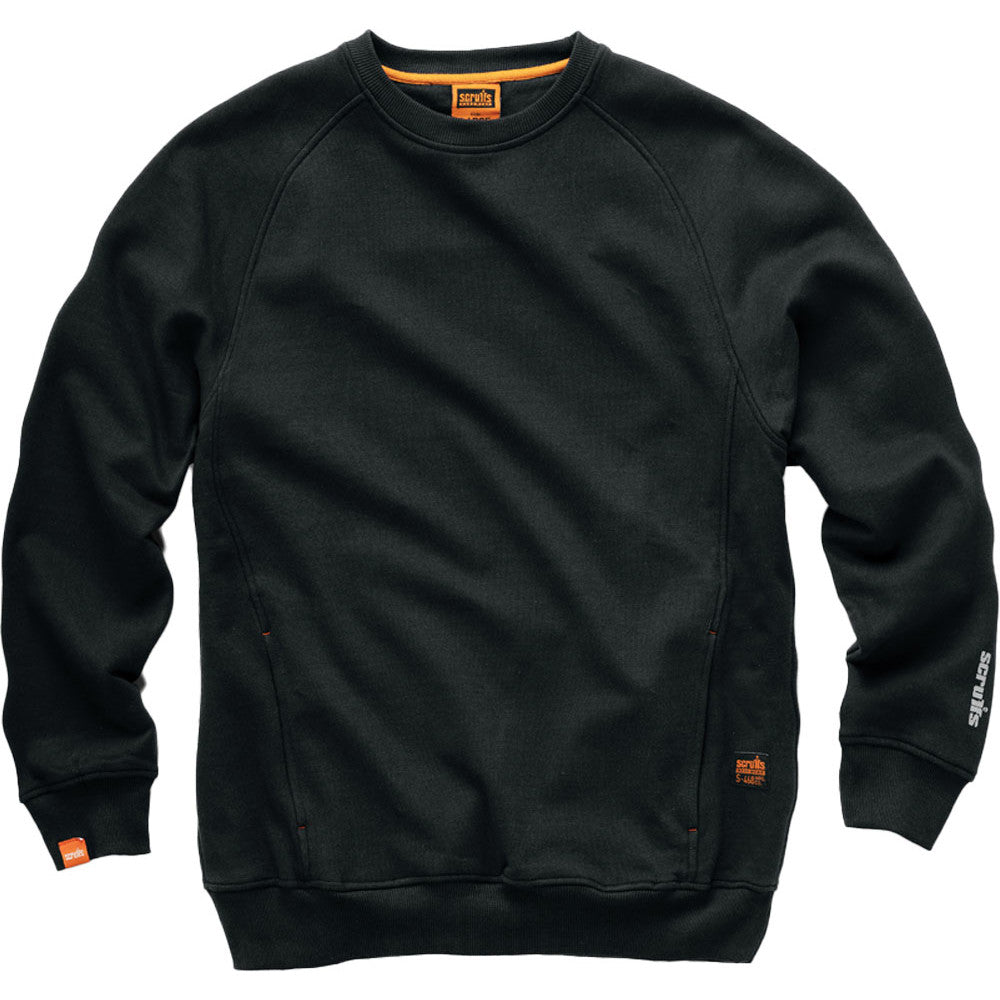 Scruffs Mens Eco Worker Zipped Pocket Work Sweatshirt