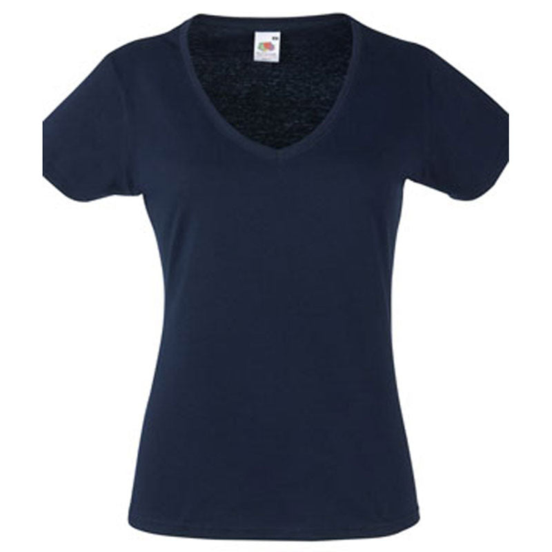 Fruit of the Loom Ladies-Fit Valueweight V-Neck T Shirt