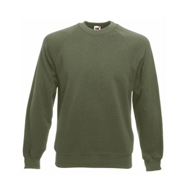 Fruit of the Loom Mens Raglan Sweatshirt