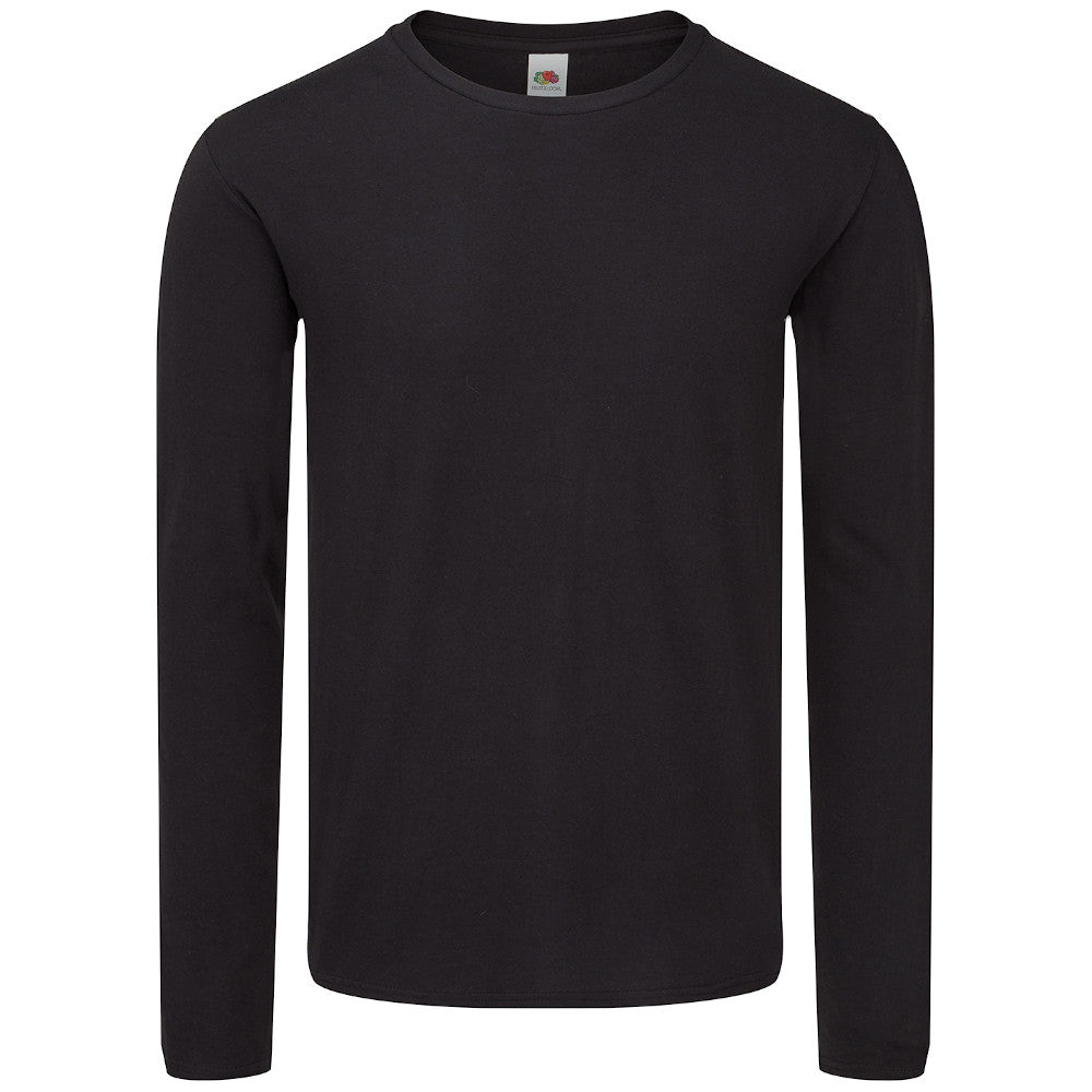 Fruit of the Loom Mens Iconic 150 Classic Long Sleeve T