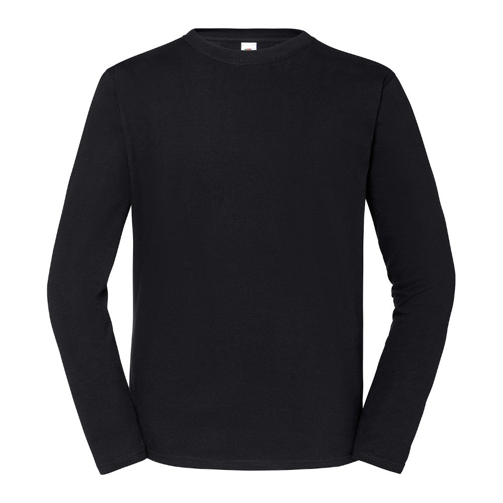 Fruit of the Loom Mens Iconic 195 Cotton Long Sleeve T Shirt