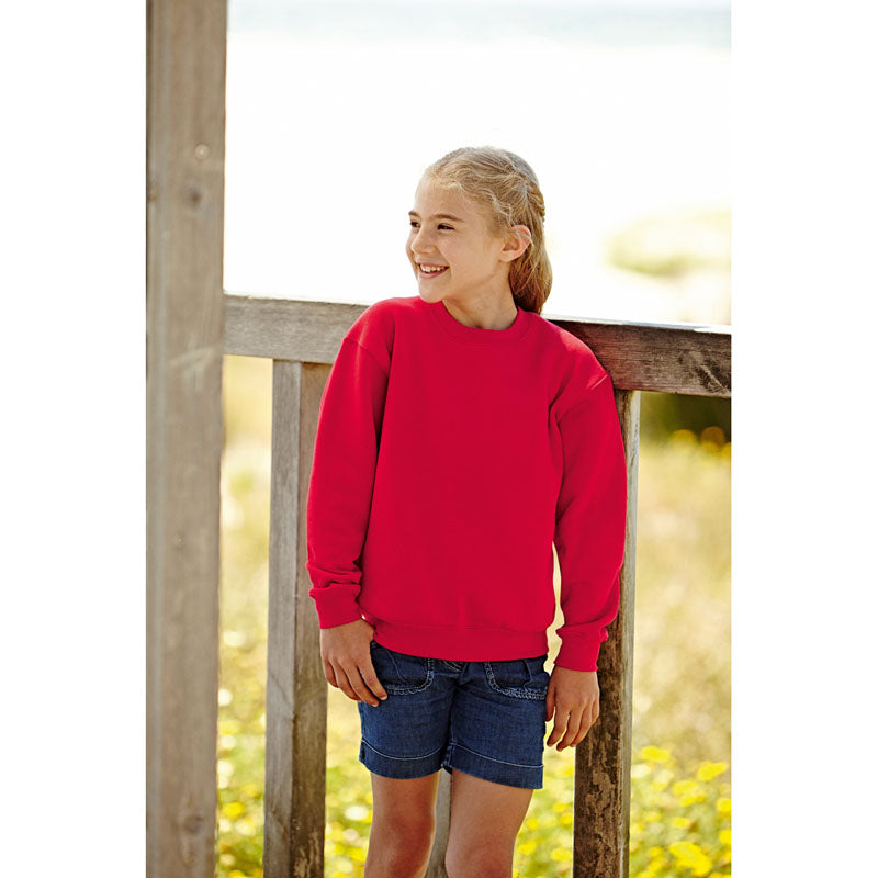 Fruit of the Loom Kids Premium 70/30set-in sweat