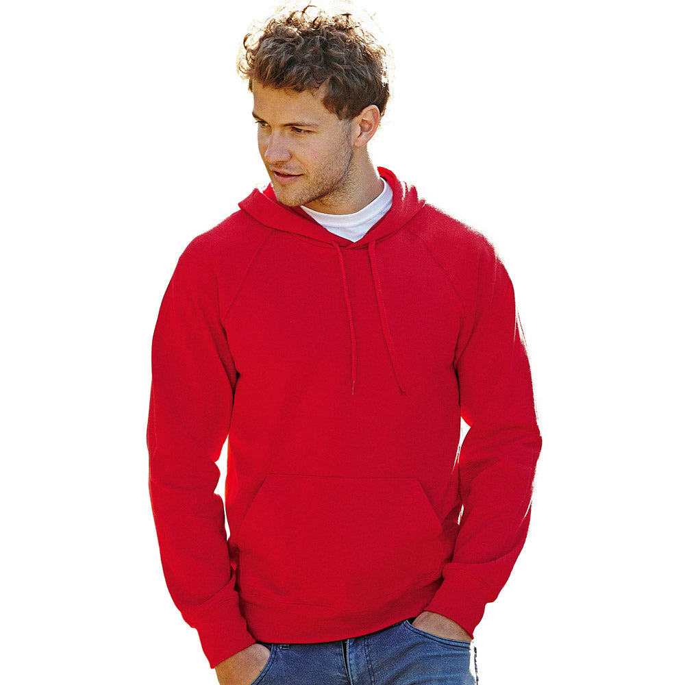 Fruit of the Loom Mens Lightweight hooded sweat