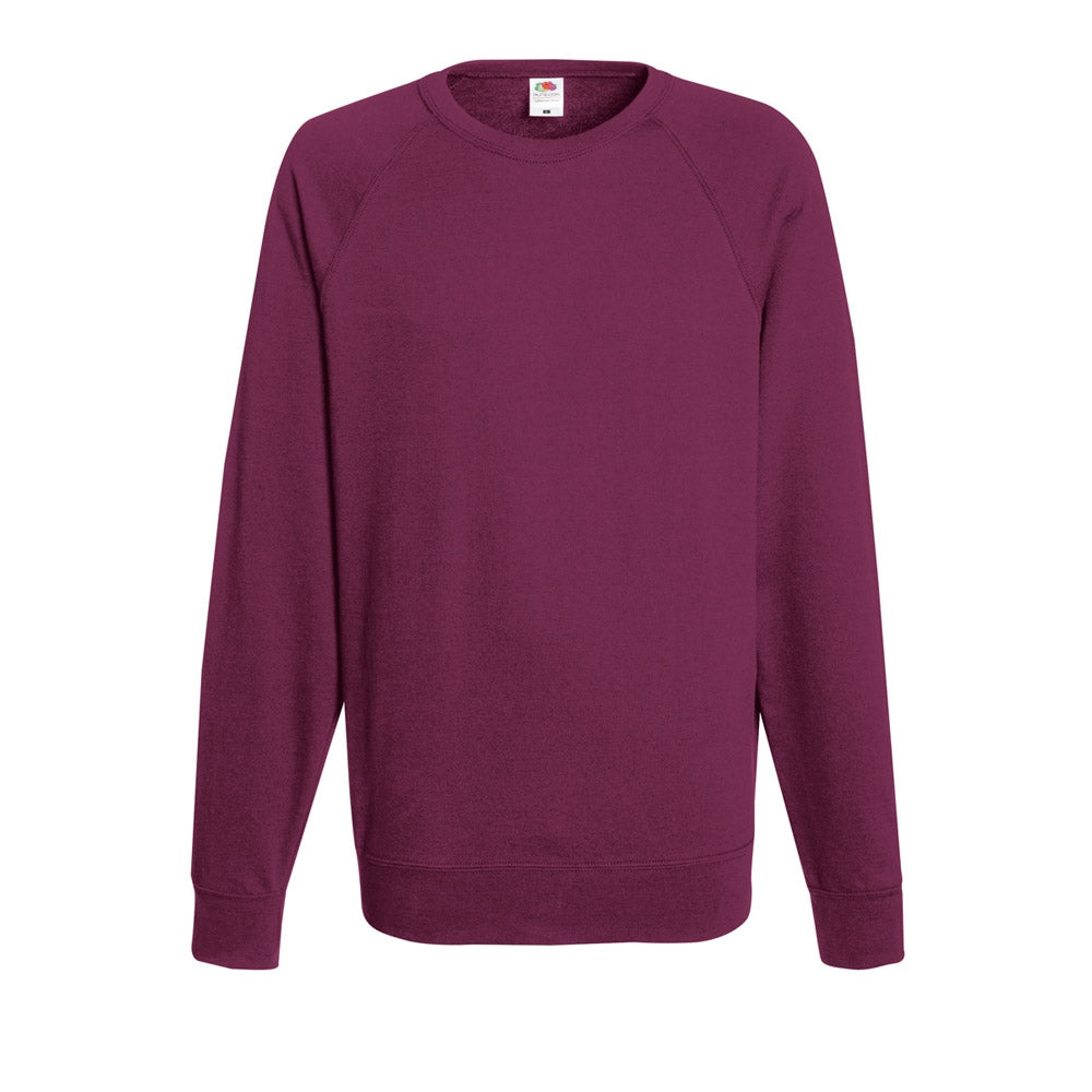 Fruit of the Loom Mens Lightweight raglan sweat