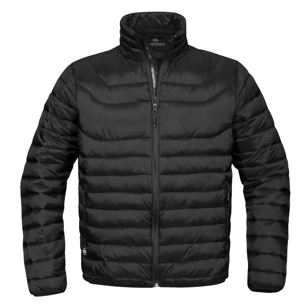 Stormtech Mens Altitude Water Resistant Light Padded Puffa Jacket Black,Navy
