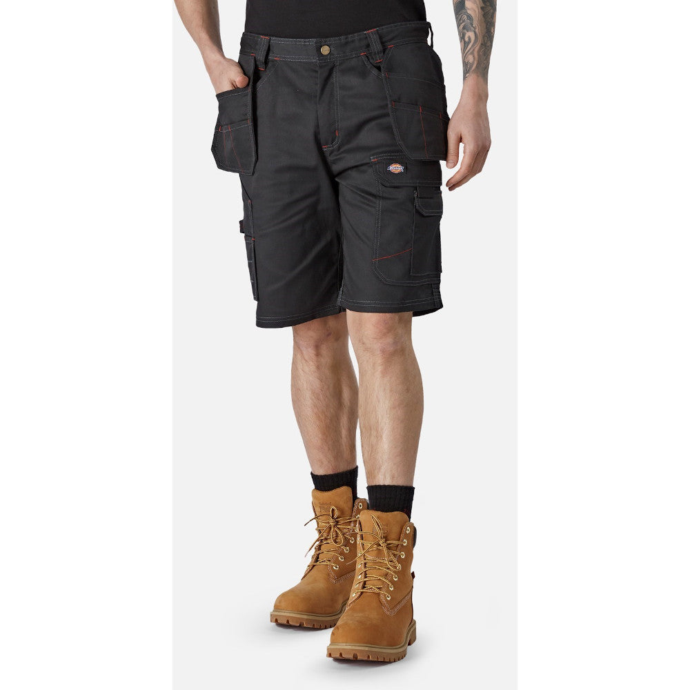 Dickies Mens Redhawk Pro Workwear Short Black WD802B