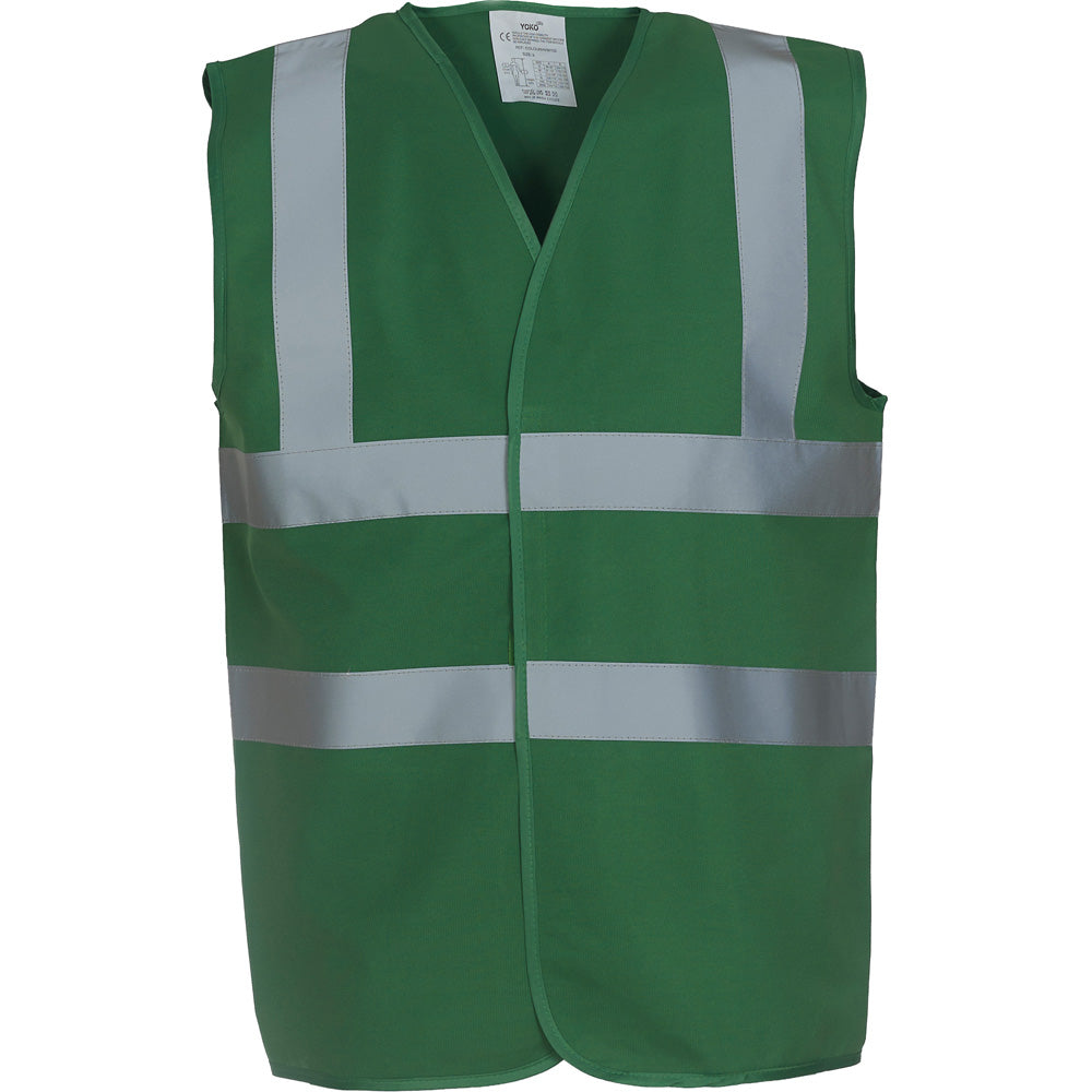 Yoko Mens High Vis 2 Band And Braces Waistcoat