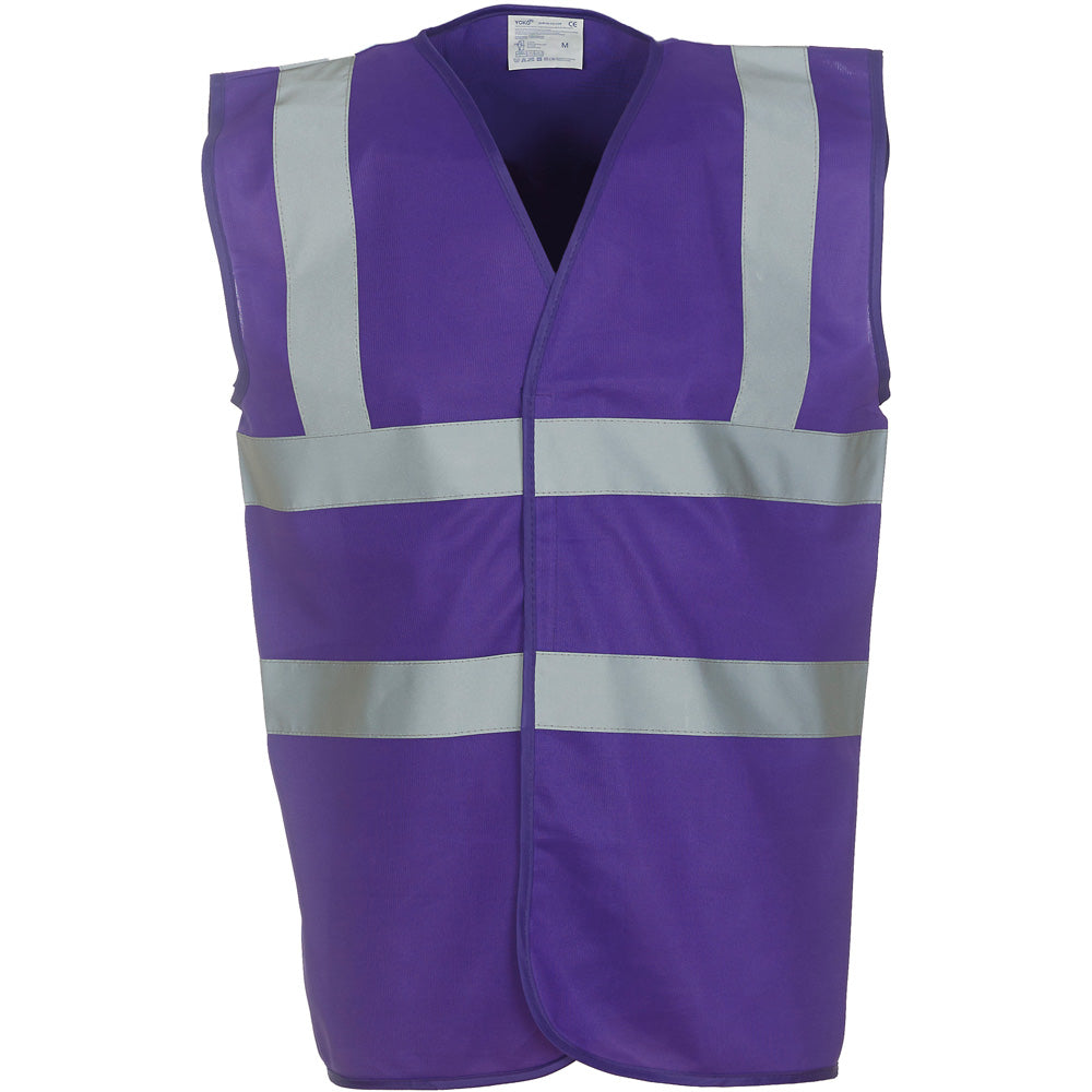 Yoko Mens High Vis 2 Band And Braces Waistcoat