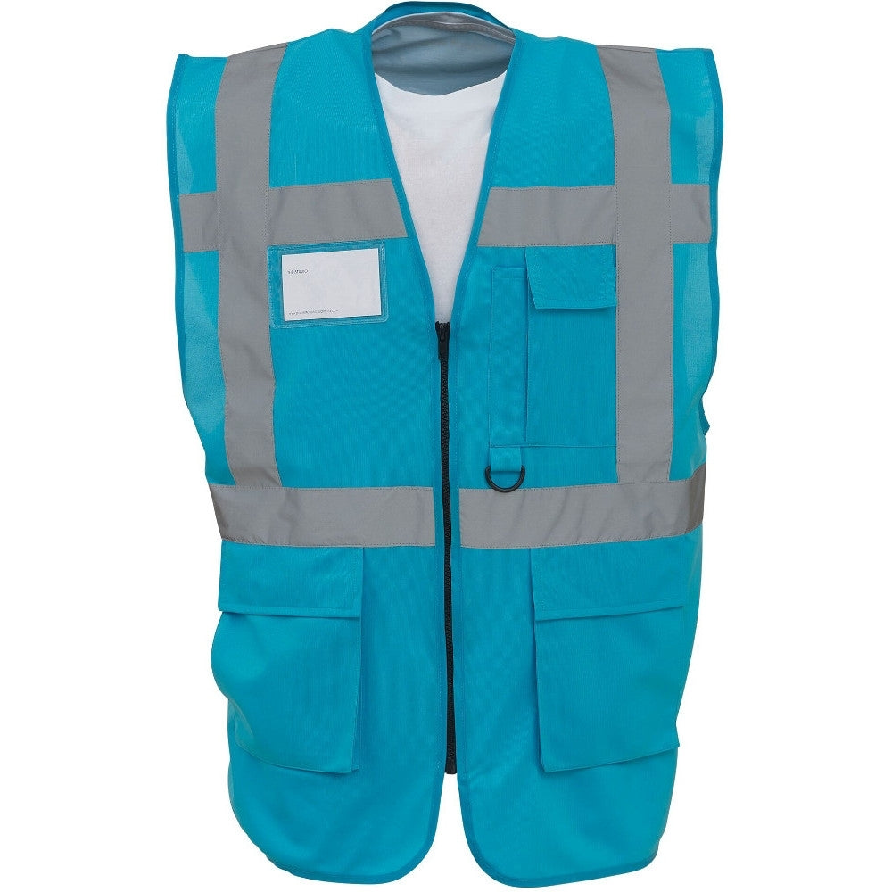 Yoko Mens Multi Functional Executive High Vis Waistcoat
